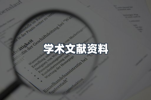 学术文献资料